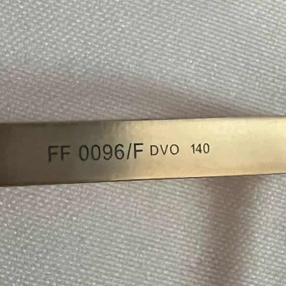 Fendi Eyeglasses FF 0096/F 0096 F DVO Havana Honey Women's Frame 51mm - Picture 3 of 4